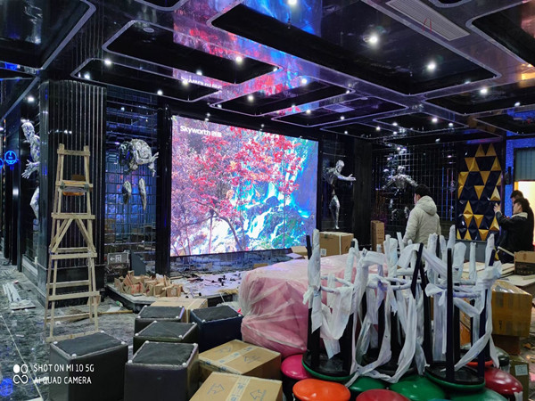 定西室内P2.5全彩显示屏